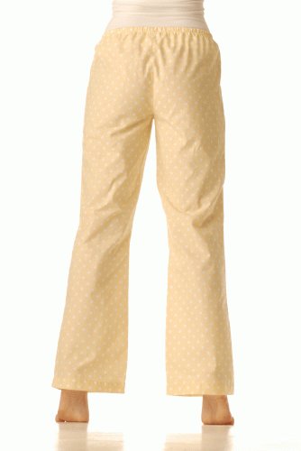 Pyžamové kalhoty - Puntík žlutý